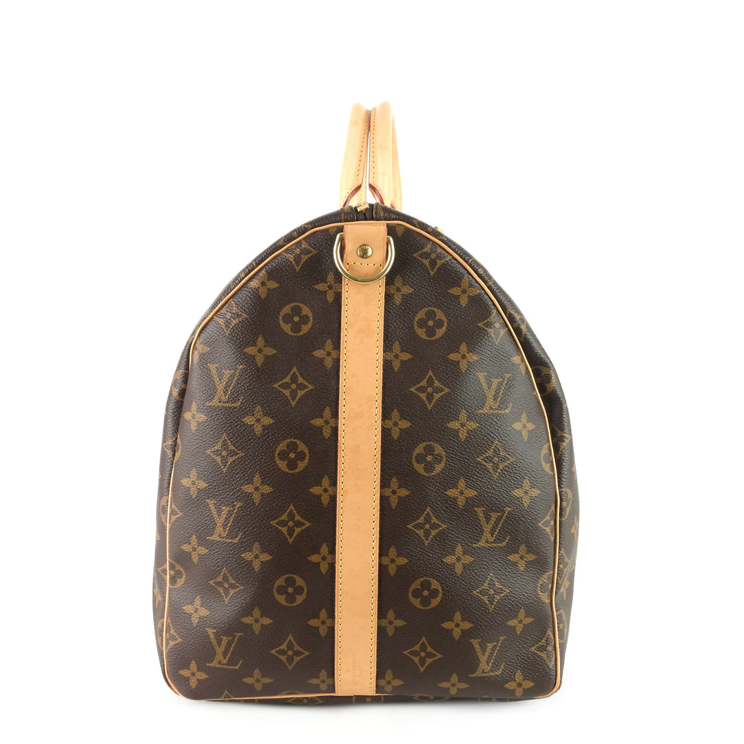 keepall 55 bandoulière monogram canvas bag