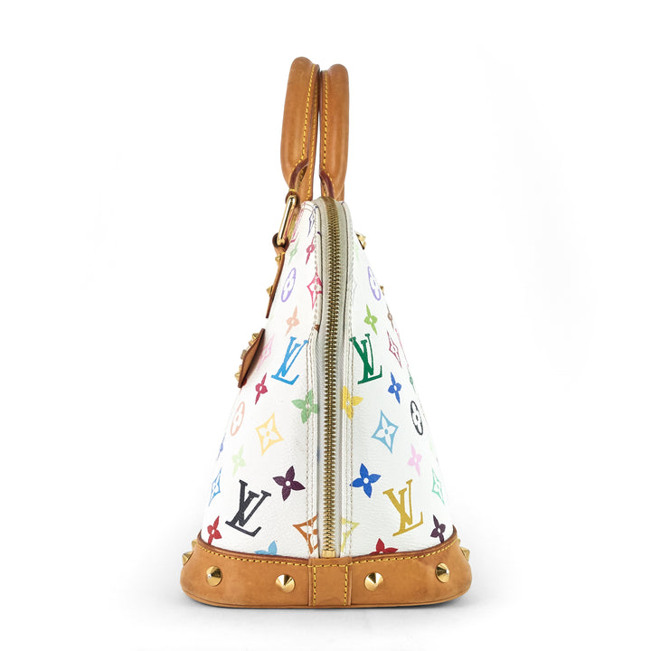 alma monogram multicolore canvas bag
