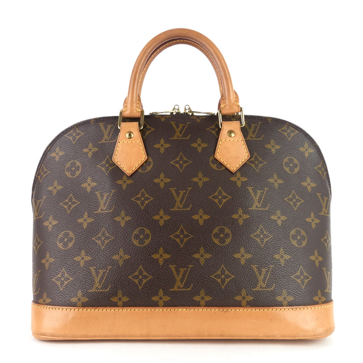 alma mm vintage monogram canvas bag