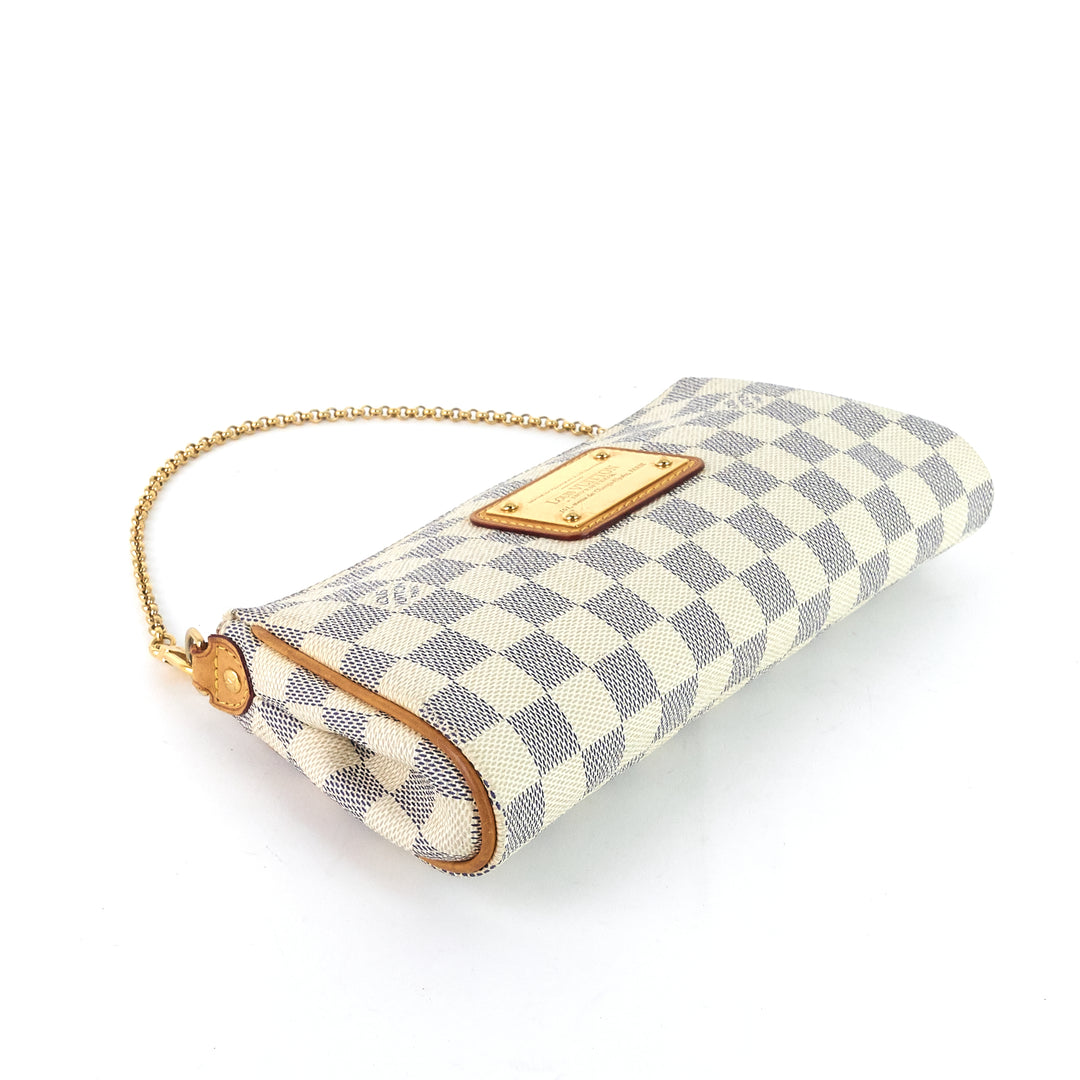 eva damier azur canvas bag