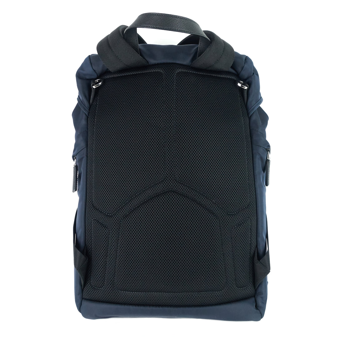 double medium nylon backpack