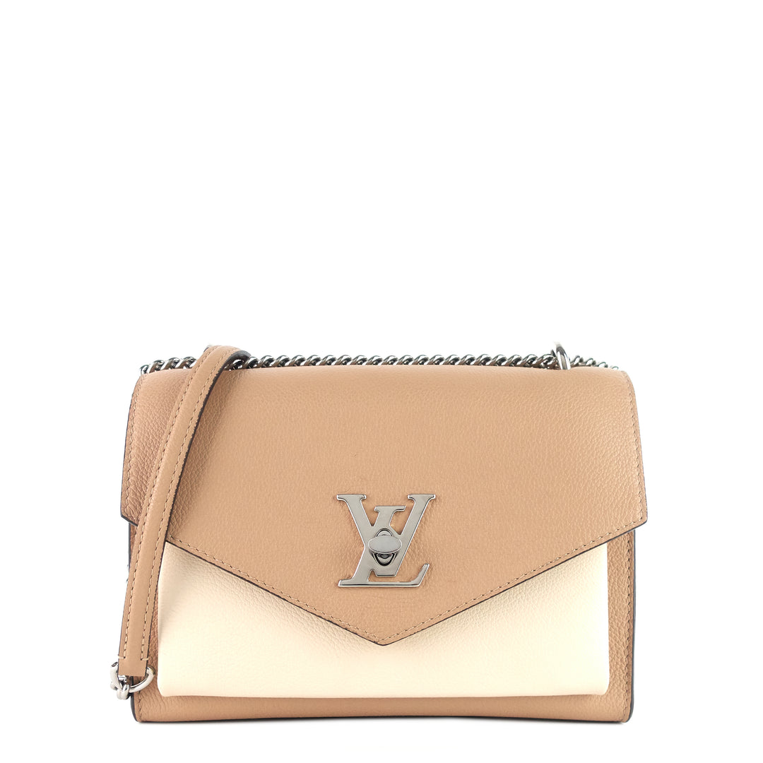 mylockme bb calfskin leather chain shoulder bag