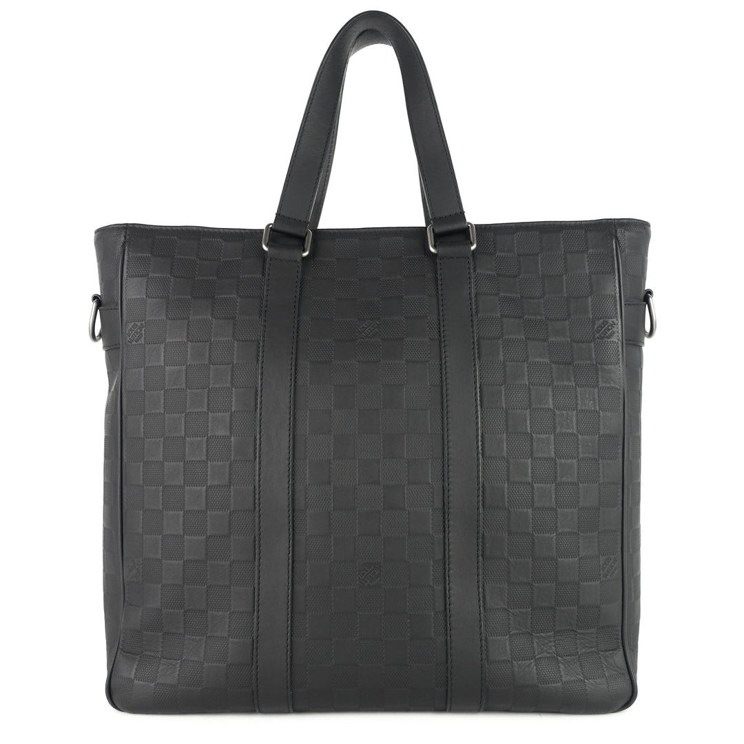 tadao damier infini leather bag