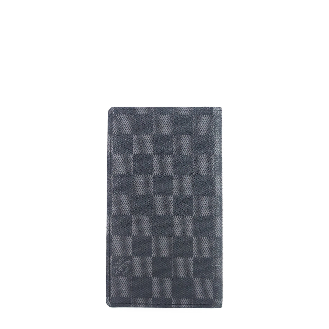 long damier graphite canvas wallet
