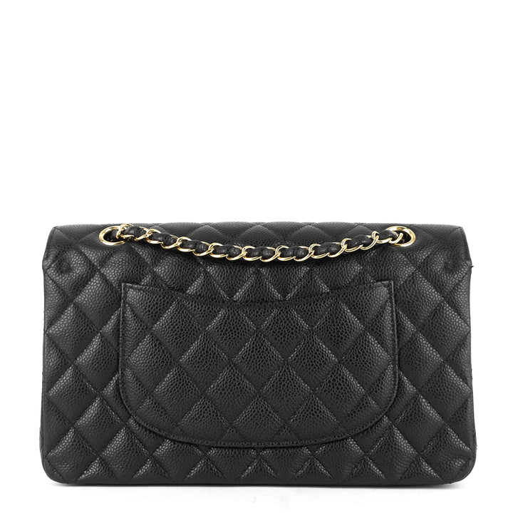 classic double flap medium caviar shoulder bag