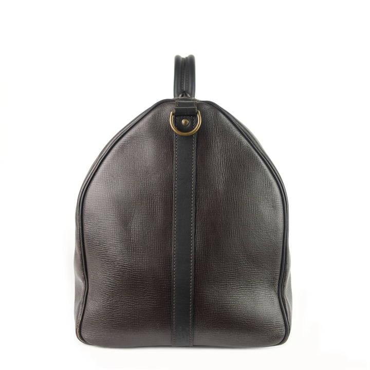 keepall bandoulière 55 utah leather bag