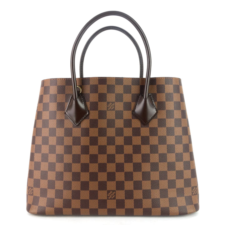 kensington damier ebene canvas tote bag