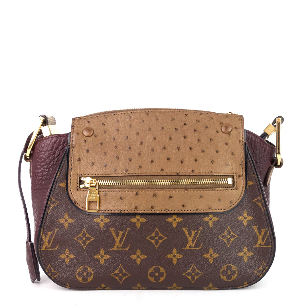 exotique majestueux bordeaux shoulder bag