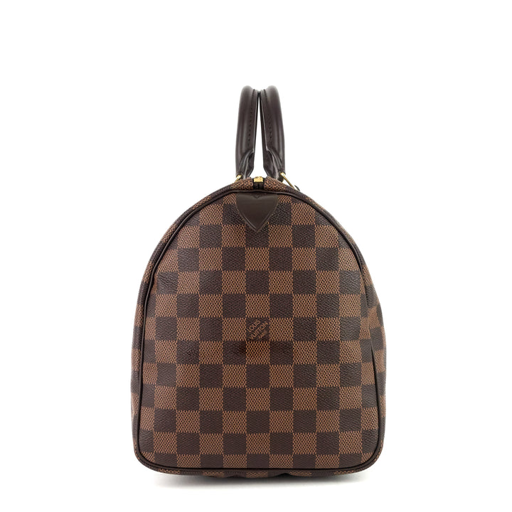 speedy 30 damier ebene canvas bag