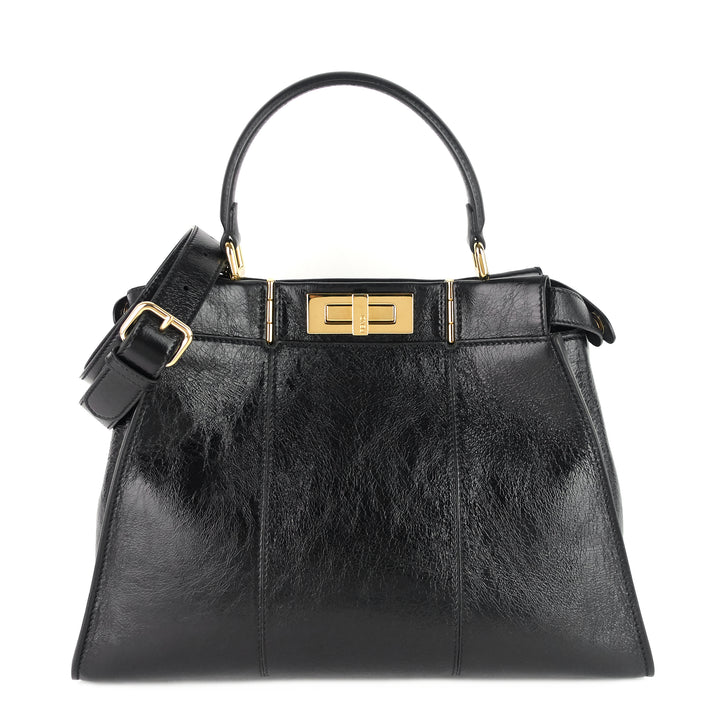 peekaboo medium lambskin leather bag