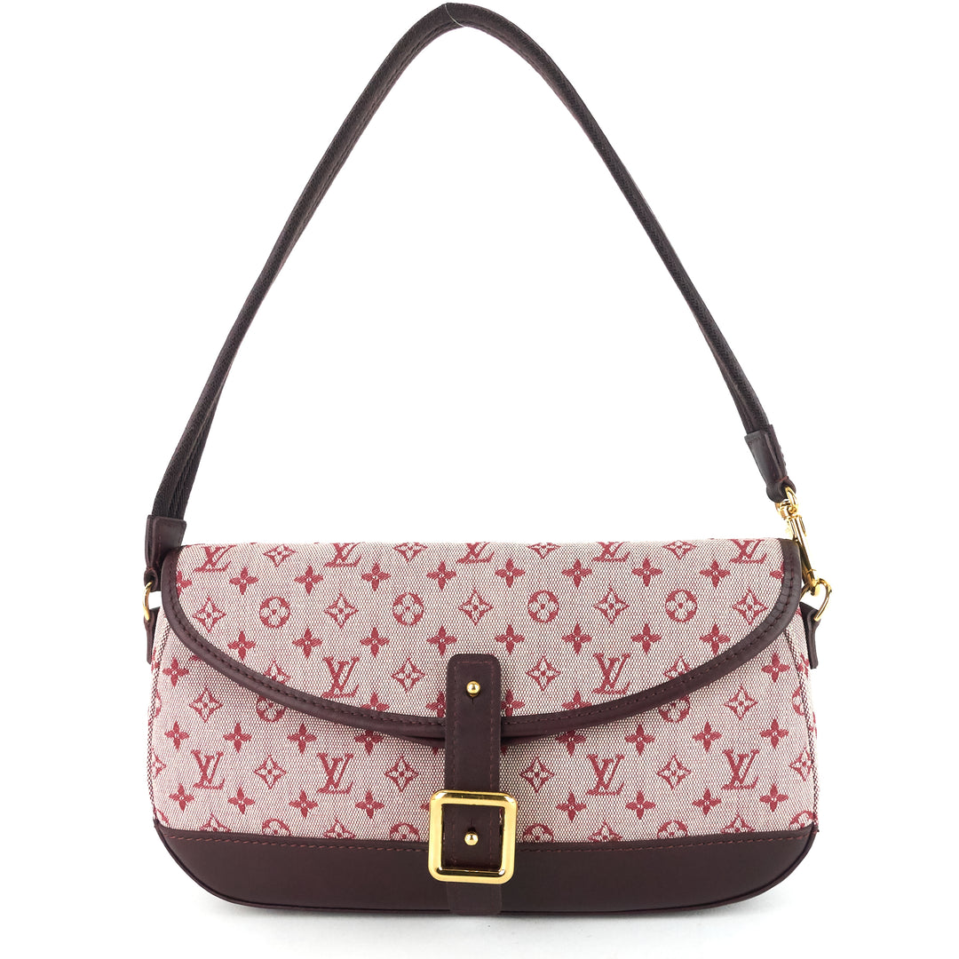 marjorie monogram mini lin canvas bag