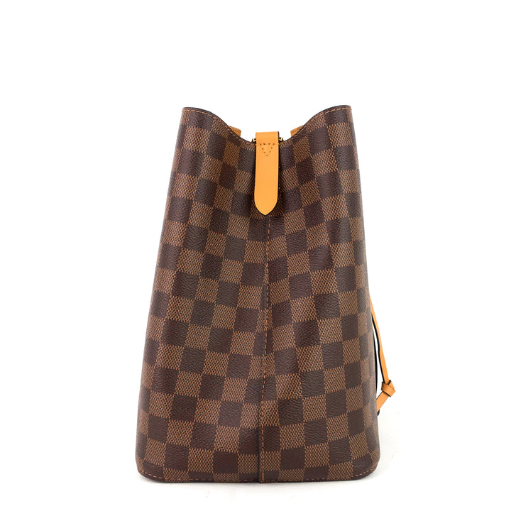 néonoé saffron damier ebene canvas bag