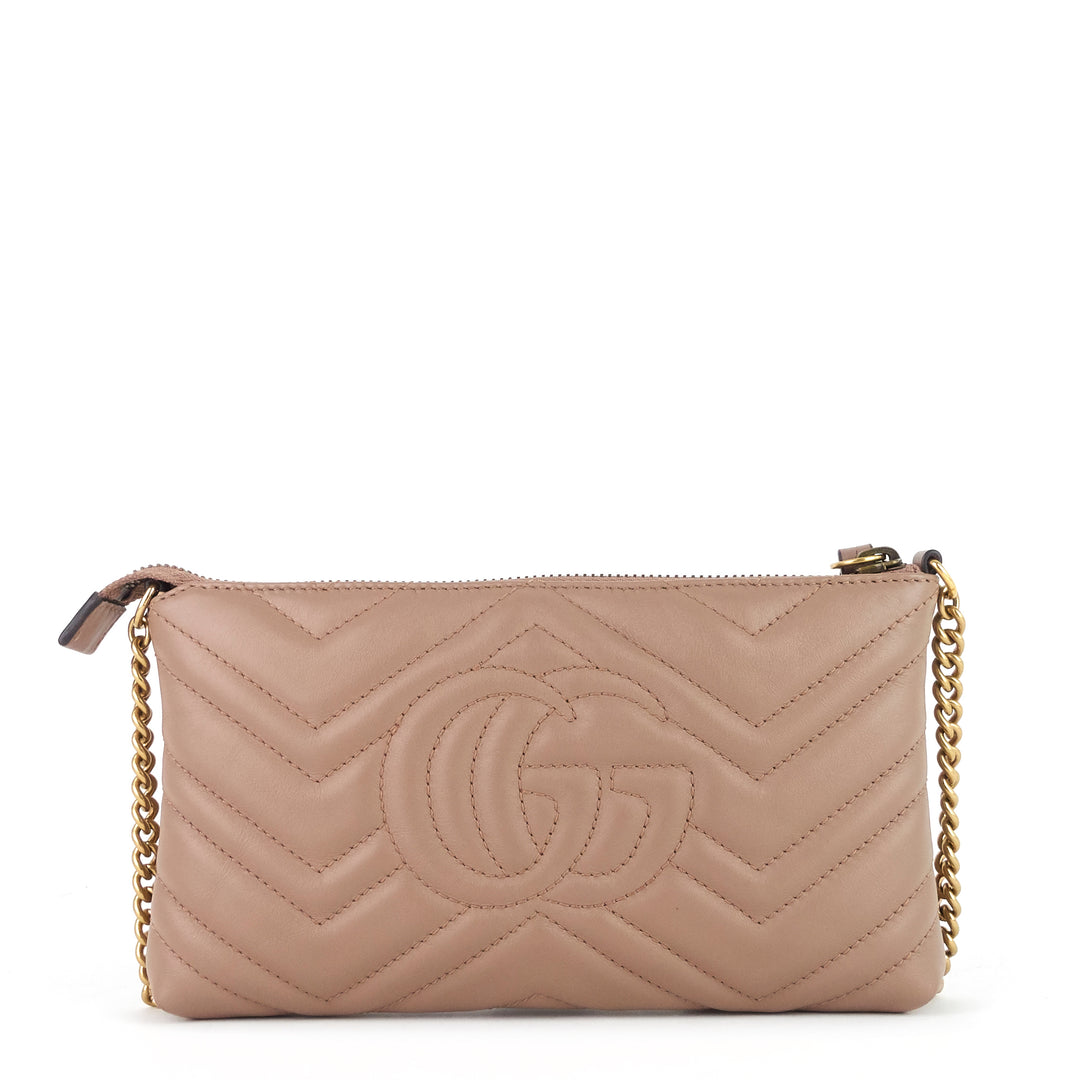 gg marmont mini calfskin bag