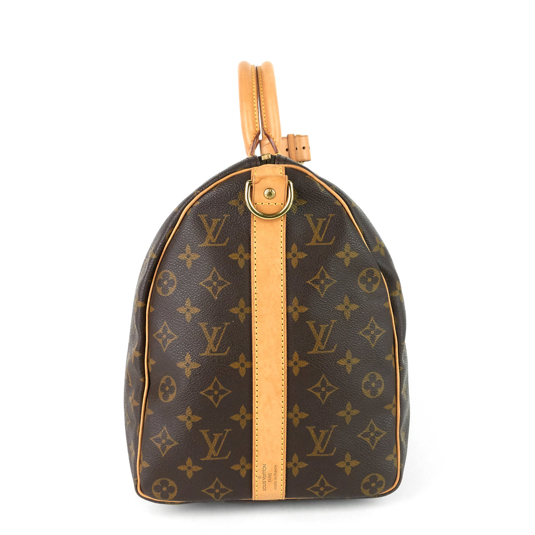 keepall 45 bandouliere monogram canvas bag