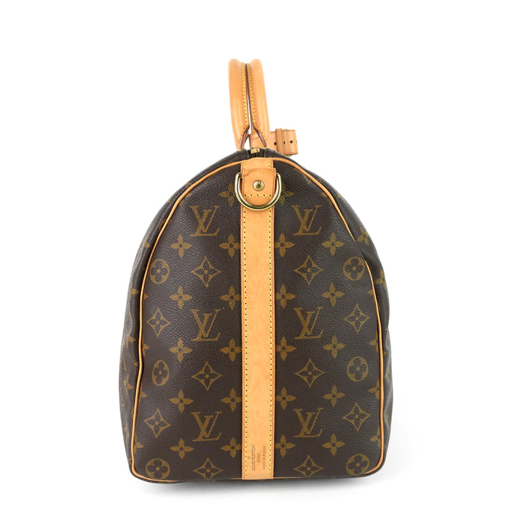 keepall 45 bandouliere monogram canvas bag