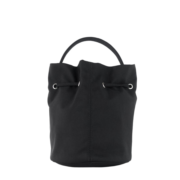 wheel xs nylon drawstring bucket bag