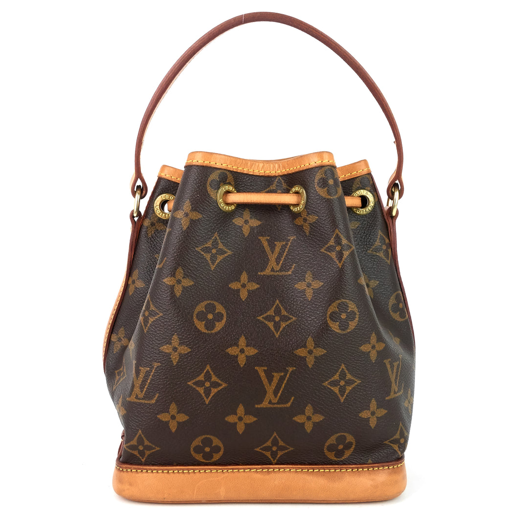noe mini monogram canvas bag