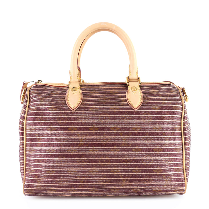 eden speedy bandoulière 30 canvas handbag