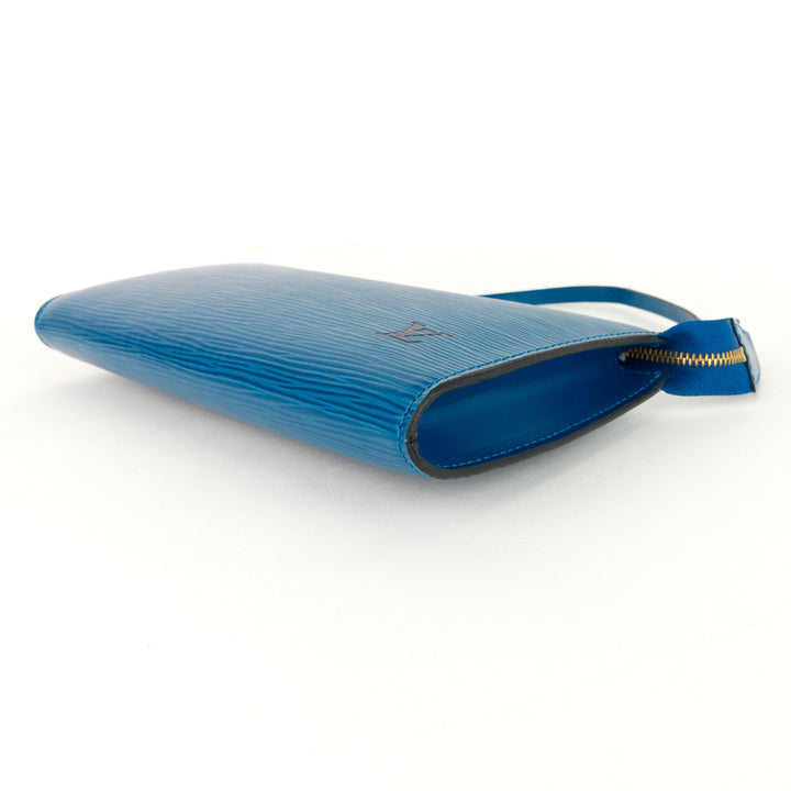 pochette accessoires epi leather bag