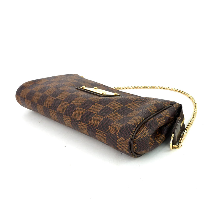 eva damier ebene canvas bag