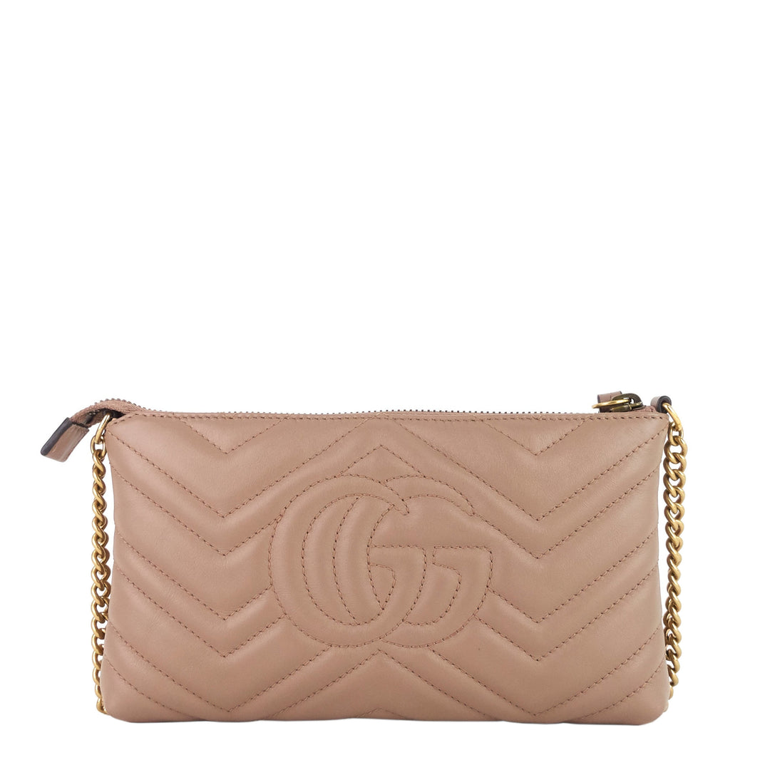 gg marmont mini calfskin leather bag