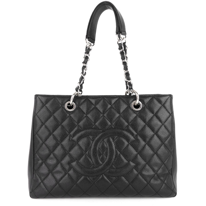 grand shopping tote gst caviar tote bag