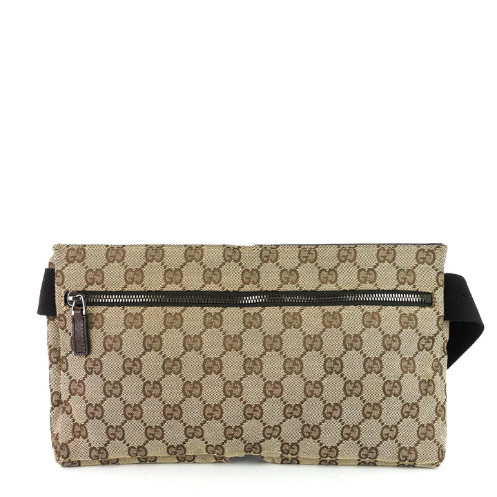 gg canvas waist belt bag