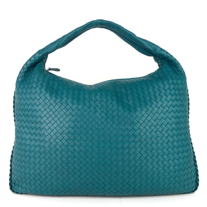 maxi veneta intrecciato nappa leather bag