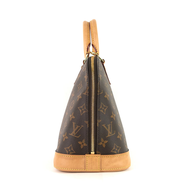 alma pm monogram canvas bag