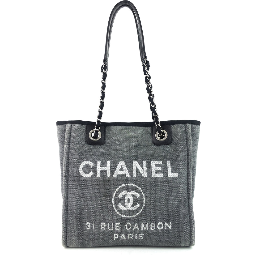 deauville canvas tote bag