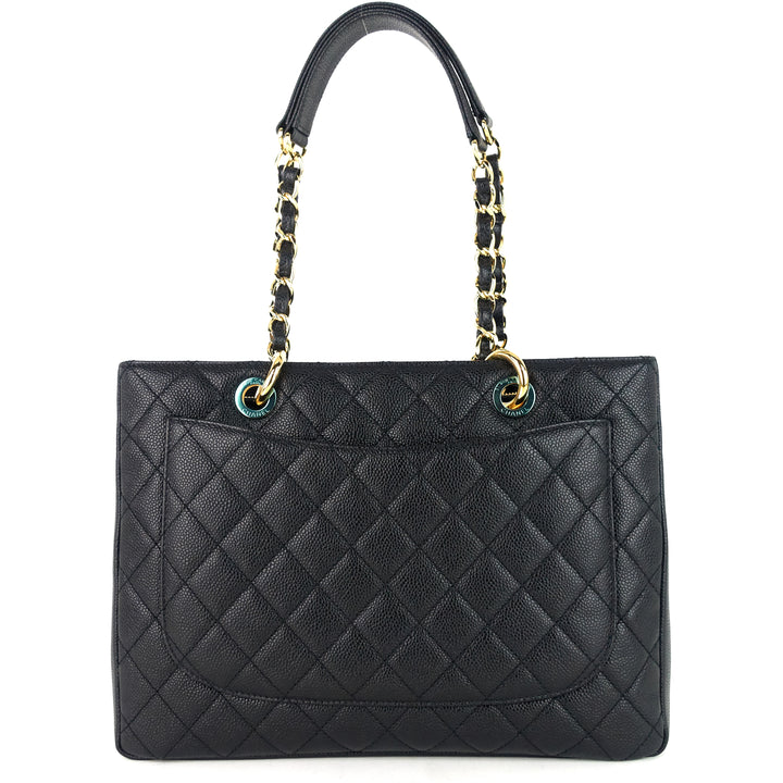 grand shopping tote gst caviar bag