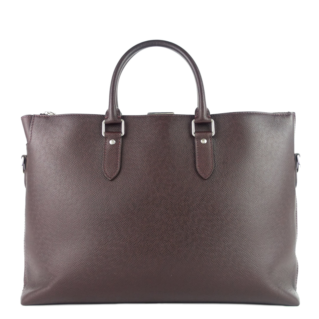 anton taiga leather soft briefcase bag