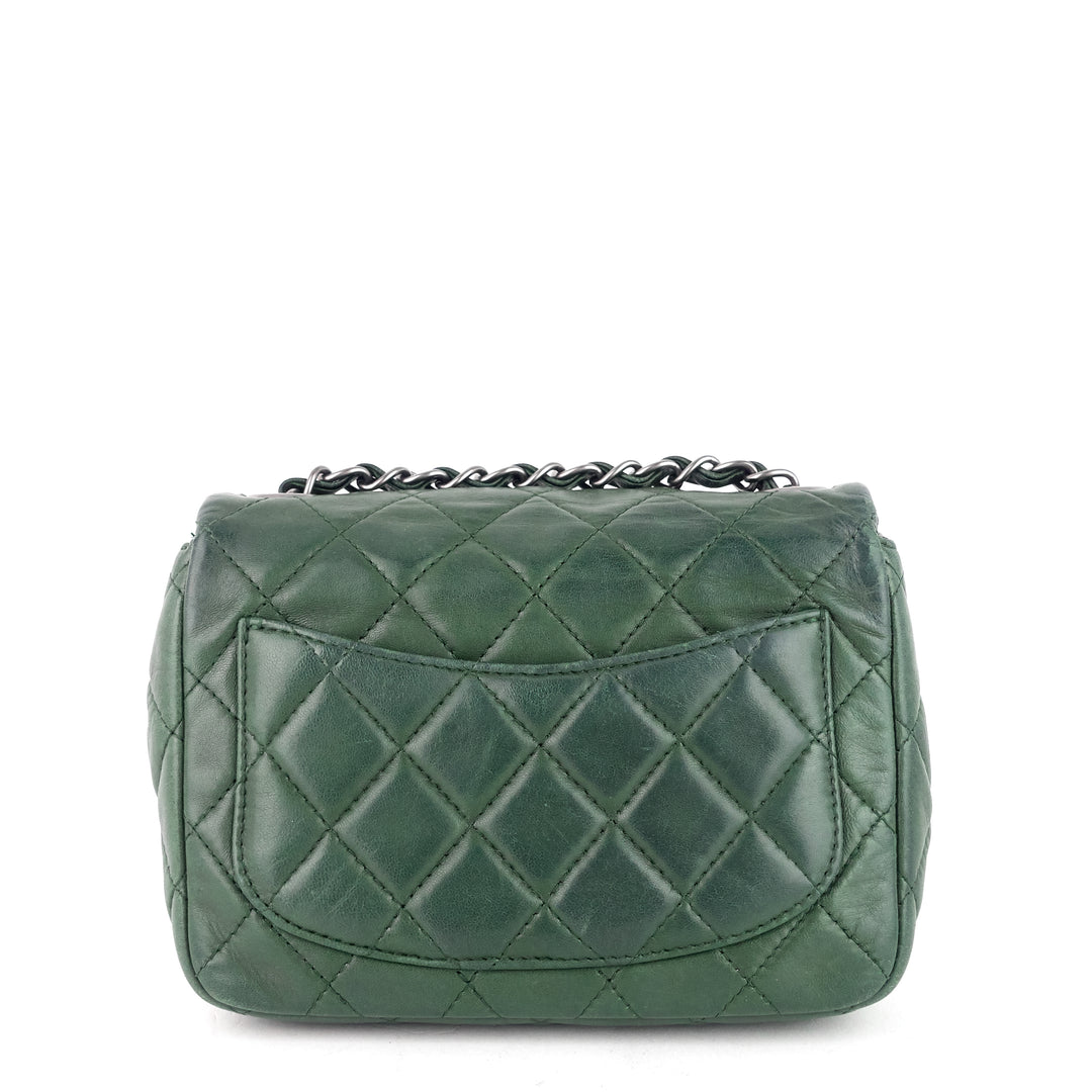 lambskin mini flap bag