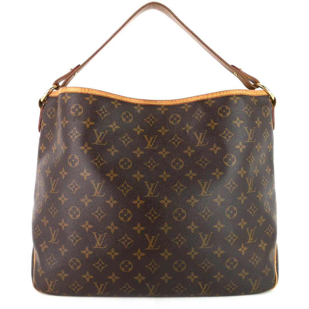 delightful mm monogram canvas bag