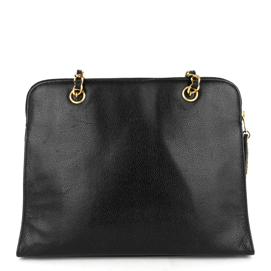 caviar leather cc flap pocket bag