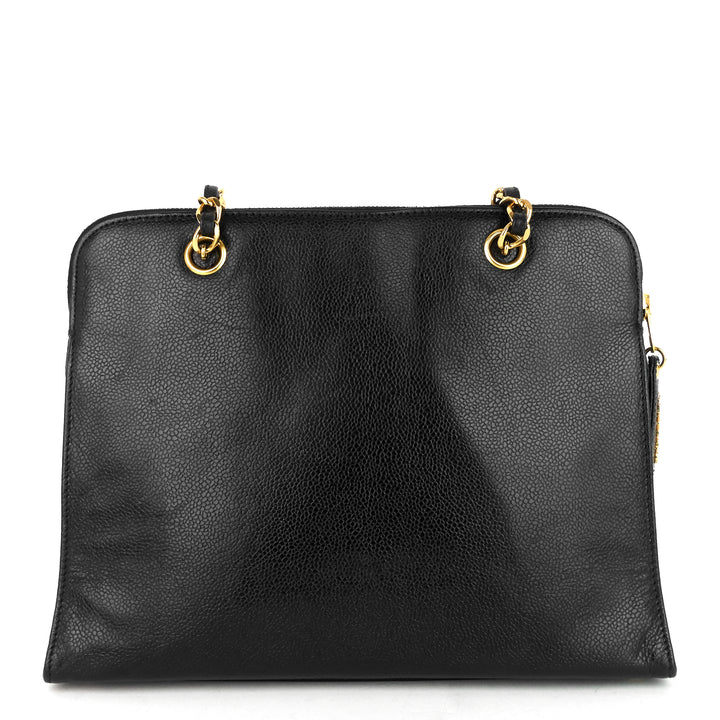 caviar leather cc flap pocket bag