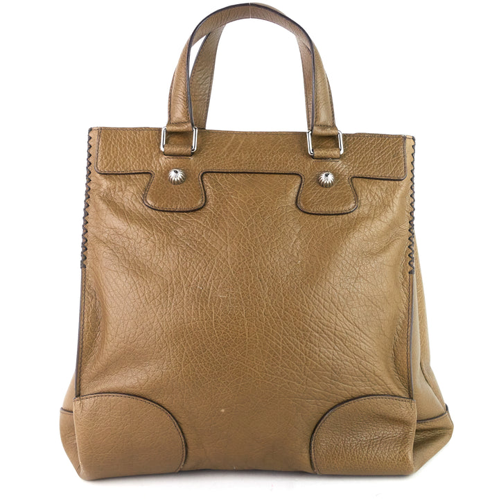 orlov calfskin leather tote bag