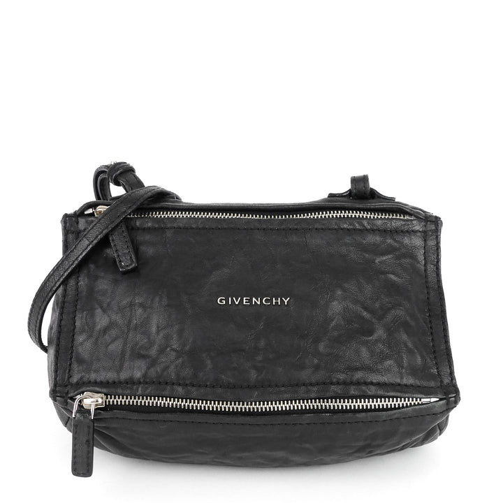 pandora mini goatskin leather bag