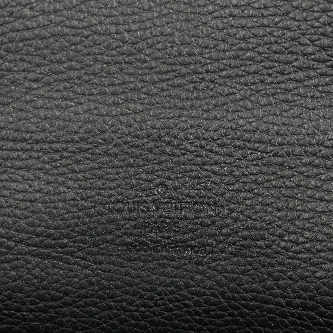 serviette dorian taurillon leather briefcase bag