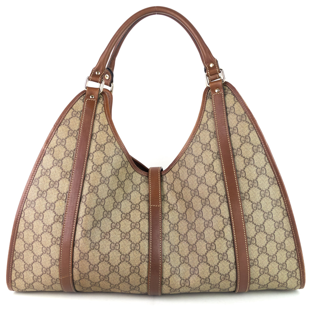 joy large gg coated canvas bag