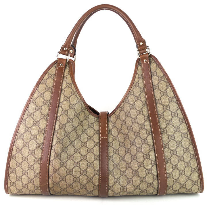 joy large gg coated canvas bag