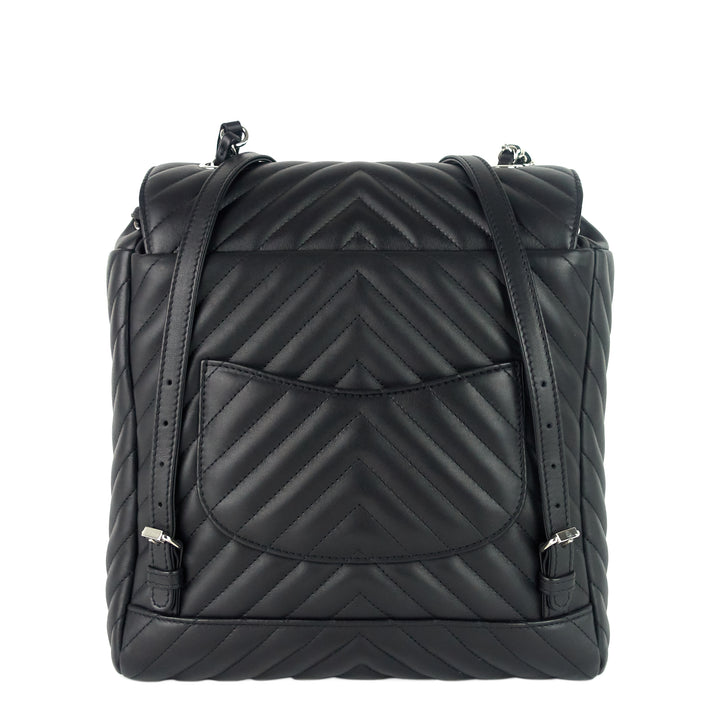 urban spirit large chevron calfskin backpack bag