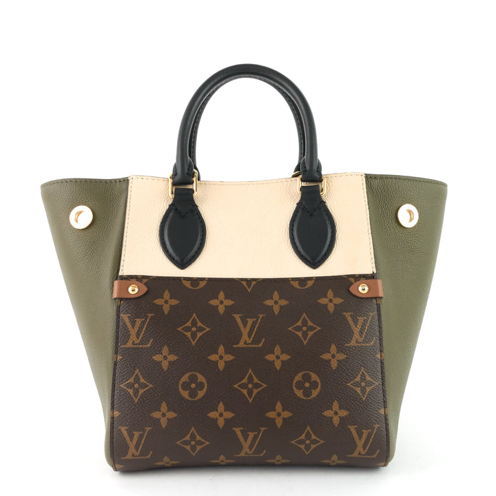 fold pm monogram canvas tote bag