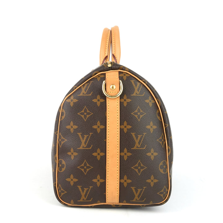 speedy 30 bandouliere monogram canvas bag