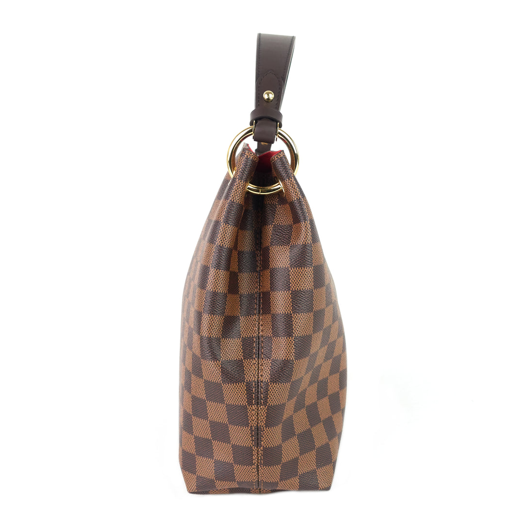 graceful pm damier ebene canvas bag