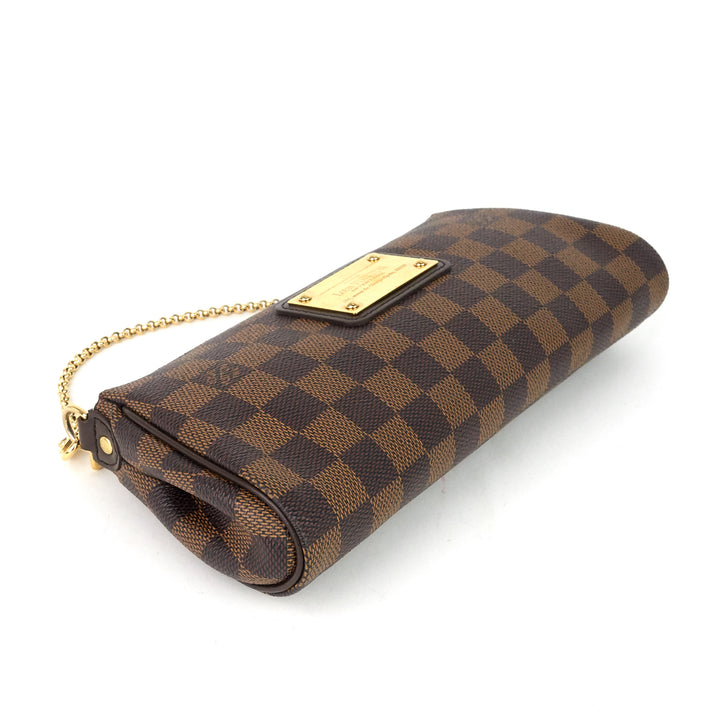 eva damier ebene canvas bag