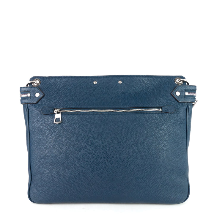 armand taurillon leather messenger bag