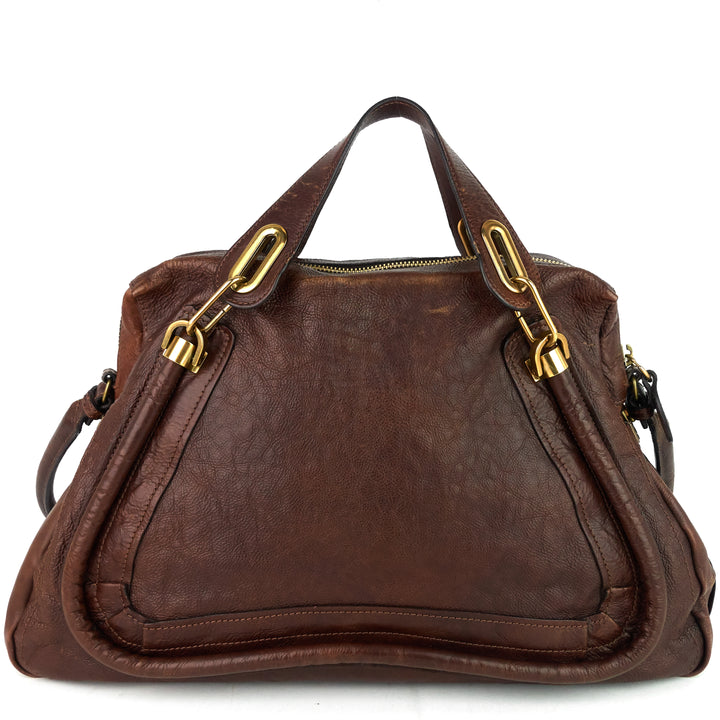 paraty medium leather shoulder bag