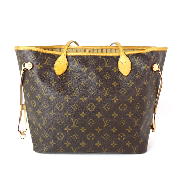 neverfull mm monogram canvas tote bag