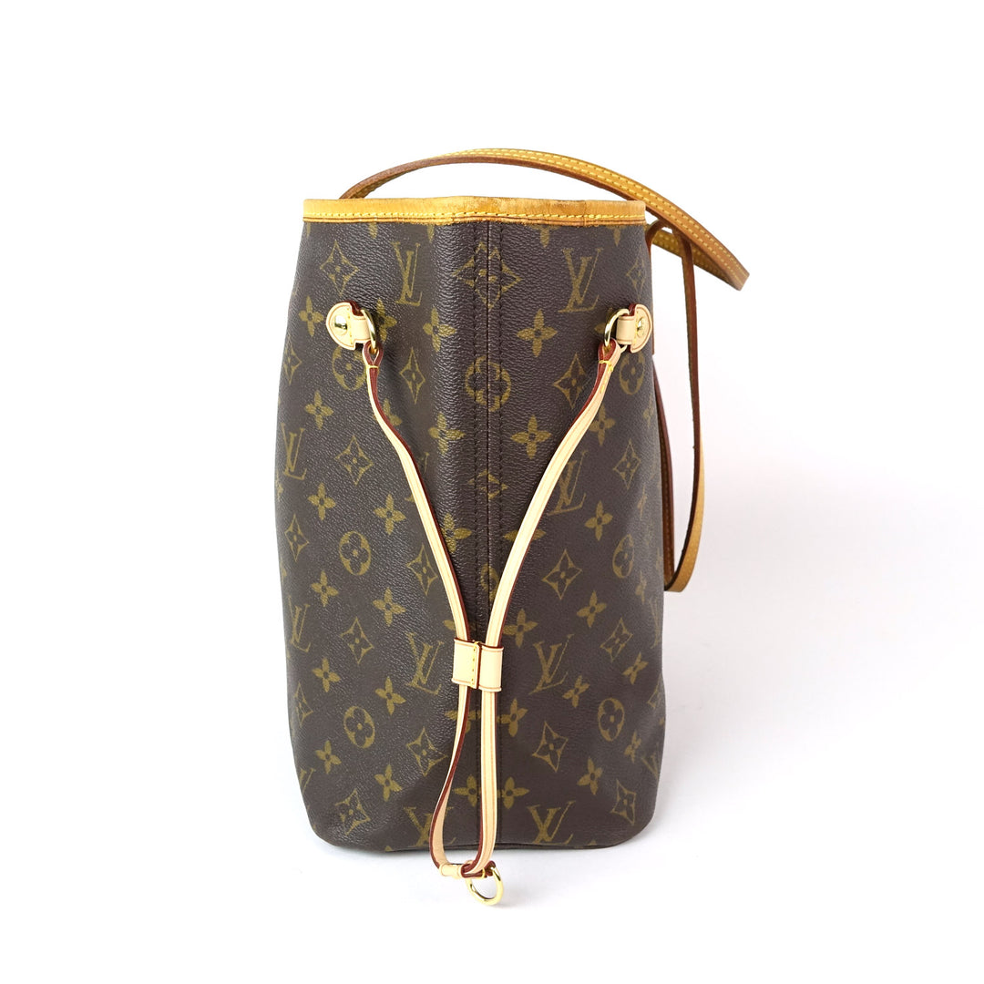 neverfull mm monogram canvas tote bag